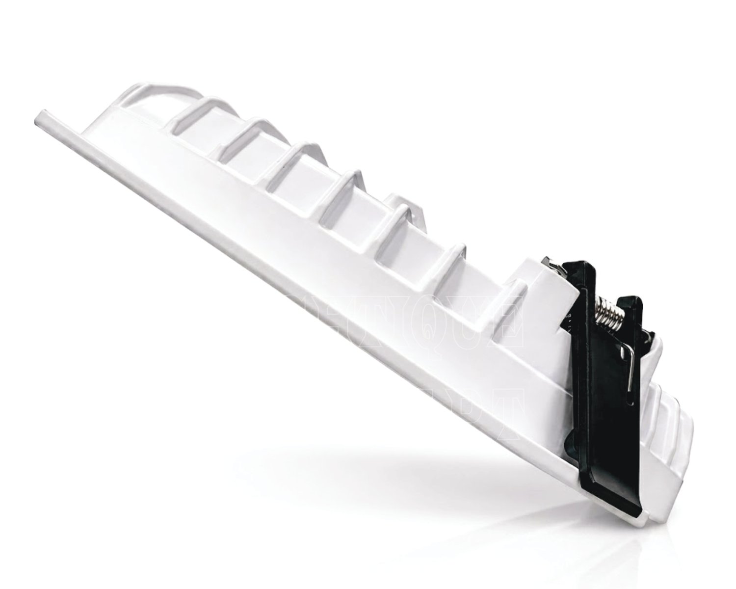 black wall light